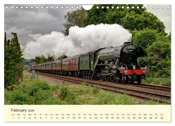 Produktbild: Steam Landscape (Wall Calendar 2026 DIN A4 landscape), CALVENDO 12 Month Wall Calendar