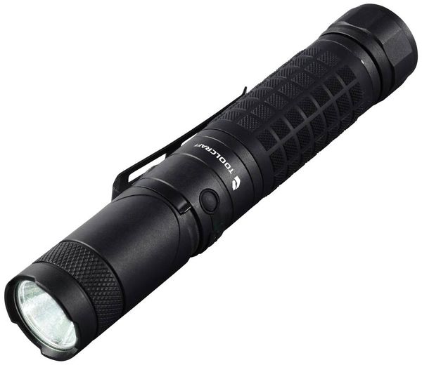TOOLCRAFT LED Handlampe mit Magnethalterung, verstellbar, mit Gürtelclip, Große Reichweite akkubetrieben 3000 lm 4 h 238 g