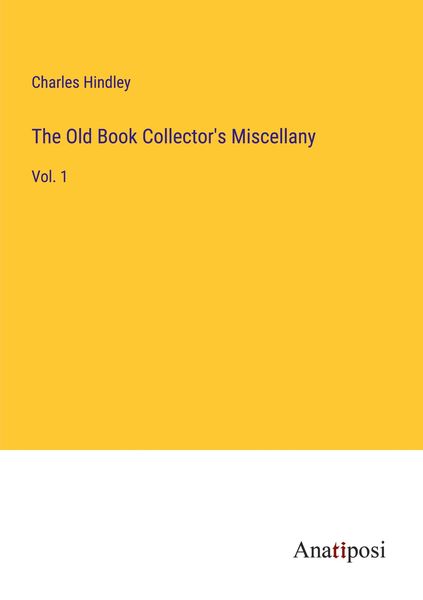 Produktbild: The Old Book Collector's Miscellany