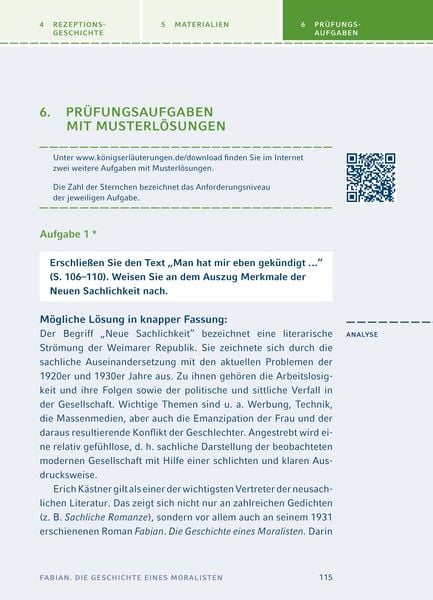 Produktbild: Fabian. Die Geschichte eines Moralisten von Erich K&auml;stner