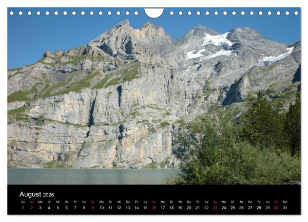Produktbild: Die Welt der Berge (Wandkalender 2026 DIN A4 quer), CALVENDO Monatskalender