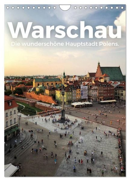 Produktbild: Warschau - Die wundersch&ouml;ne Hauptstadt Polens. (Wandkalender 2026 DIN A4 hoch), CALVENDO Monatskalender