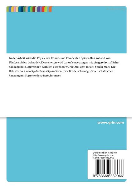 Produktbild: Physik der Superhelden