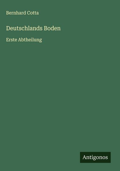 Produktbild: Deutschlands Boden