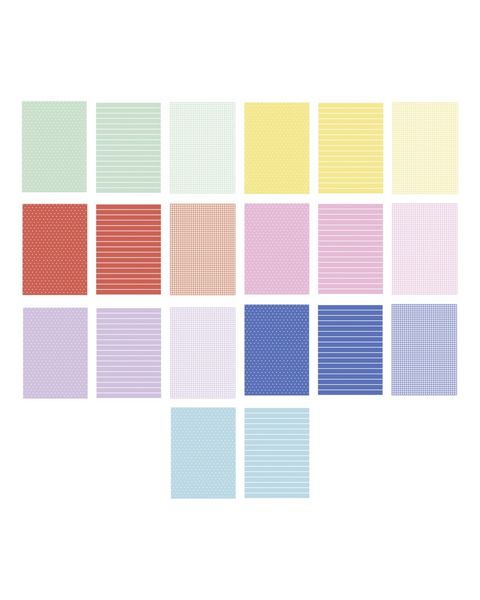 Produktbild: Folia Motivblock BASIC INTENSIV, 24x34cm, 20 Blatt, sortiert