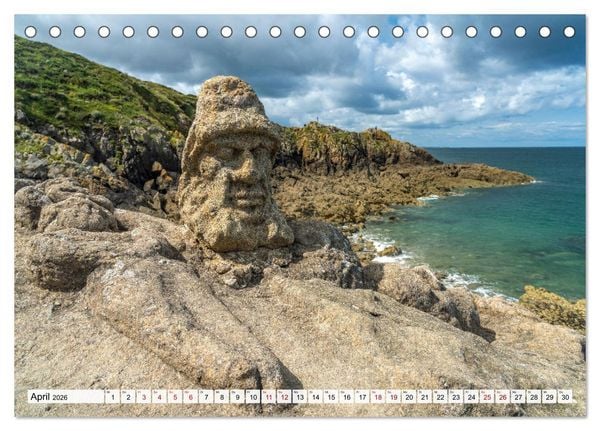 Produktbild: Frankreich - die Bretagne (Tischkalender 2026 DIN A5 quer), CALVENDO Monatskalender