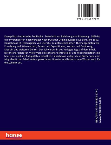 Produktbild: Evangelisch-Lutherische Freikirche