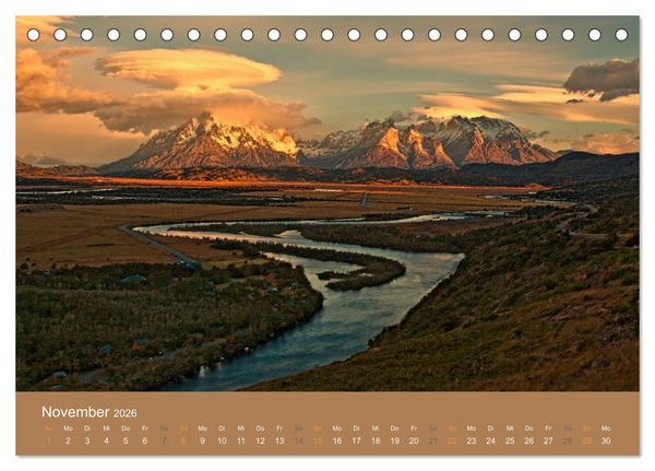 Produktbild: What a wonderful world (Tischkalender 2026 DIN A5 quer), CALVENDO Monatskalender