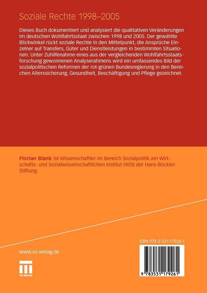 Produktbild: Soziale Rechte 1998-2005