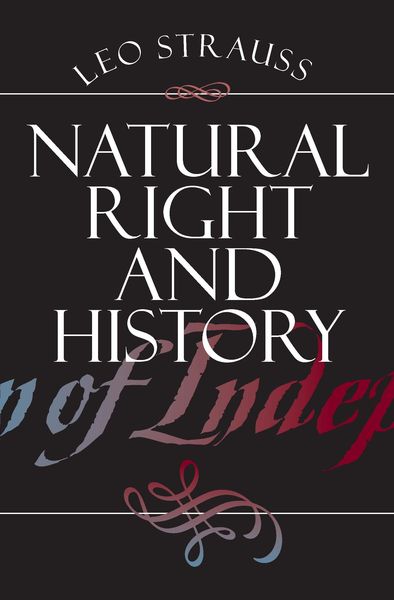 Produktbild: Natural Right and History