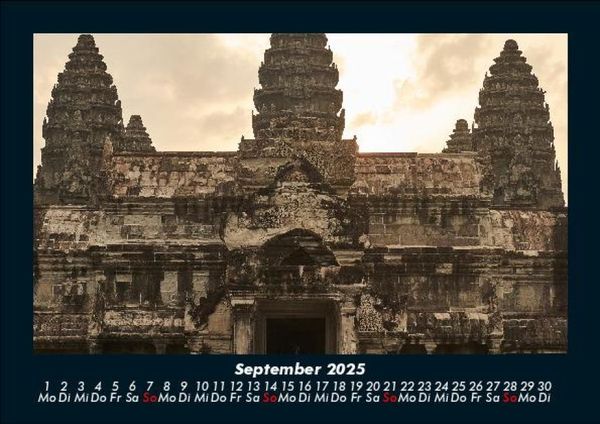 Produktbild: Tempel 2025 Fotokalender DIN A5