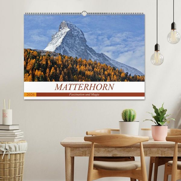 Produktbild: MATTERHORN. Faszination und Magie (Wandkalender 2026 DIN A2 quer), CALVENDO Monatskalender