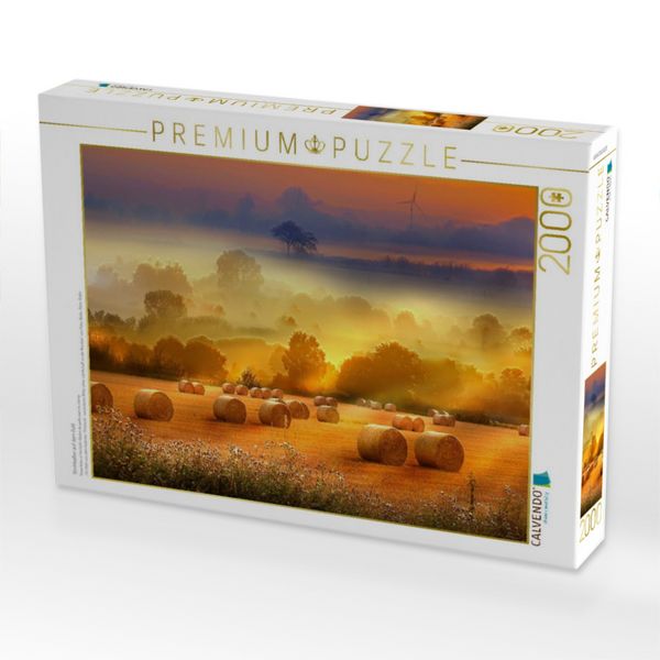 Produktbild: Strohballen auf dem Feld (Puzzle)