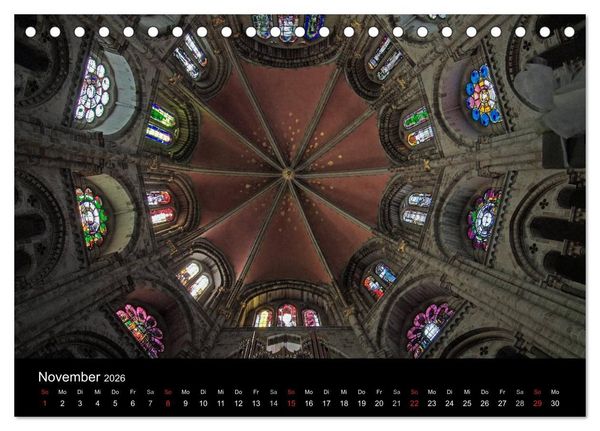 Produktbild: Orte des Glaubens (Tischkalender 2026 DIN A5 quer), CALVENDO Monatskalender