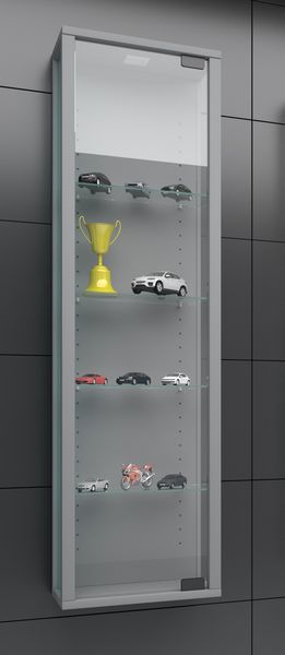 Produktbild: Wandvitrine H&auml;ngevitrine Glasvitrine Stano Mini