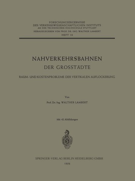 Produktbild: Nahverkehrsbahnen der Grosst&auml;dte