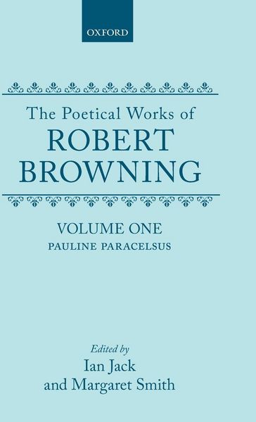 Produktbild: The Poetical Works of Robert Browning