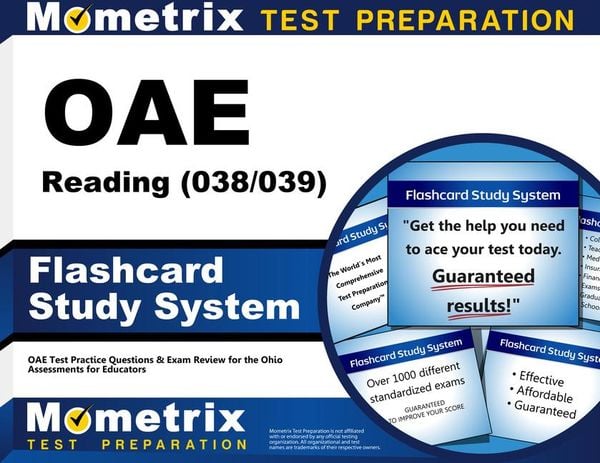 Produktbild: Oae Reading (038/039) Flashcard Study System