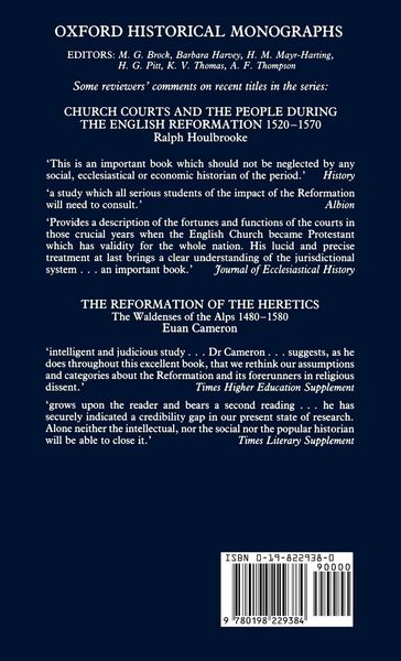 Foreign Protestant Communities in Sixteenth-Century London
