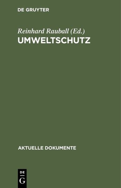 Produktbild: Umweltschutz