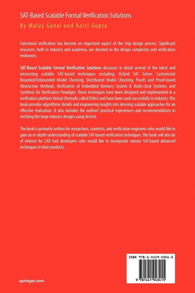 Produktbild: SAT-Based Scalable Formal Verification Solutions