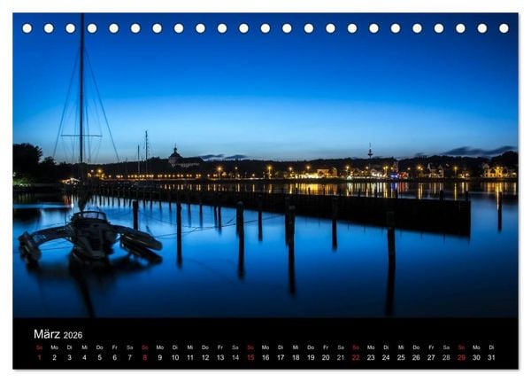 Produktbild: Schleswig - Schleistadt mit Flair (Tischkalender 2026 DIN A5 quer), CALVENDO Monatskalender