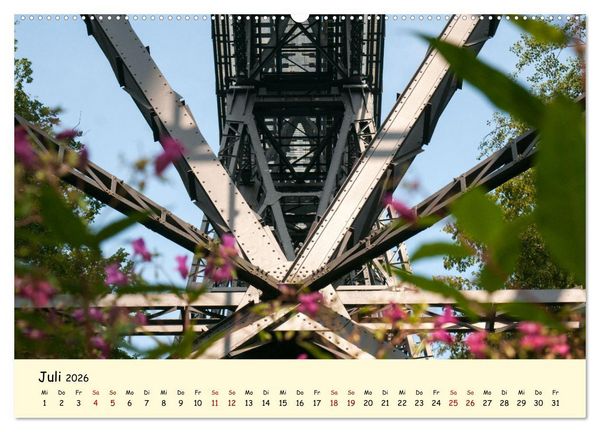 Produktbild: M&uuml;ngstener Br&uuml;cke - Landschaft rund um Solingen (Wandkalender 2026 DIN A2 quer), CALVENDO Monatskalender