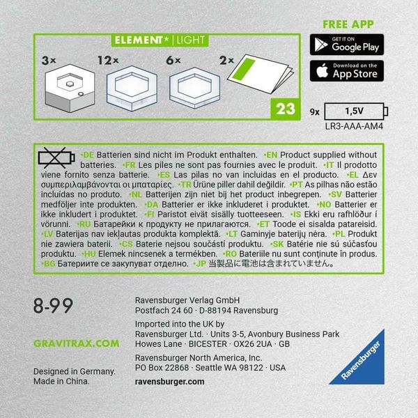 Produktbild: GraviTrax POWER - Element Light