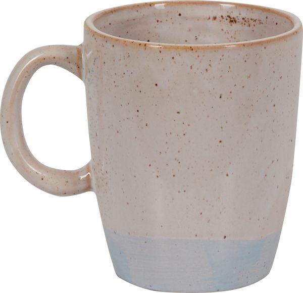 Produktbild: Porzellan-Tasse Blume blau - LandLust