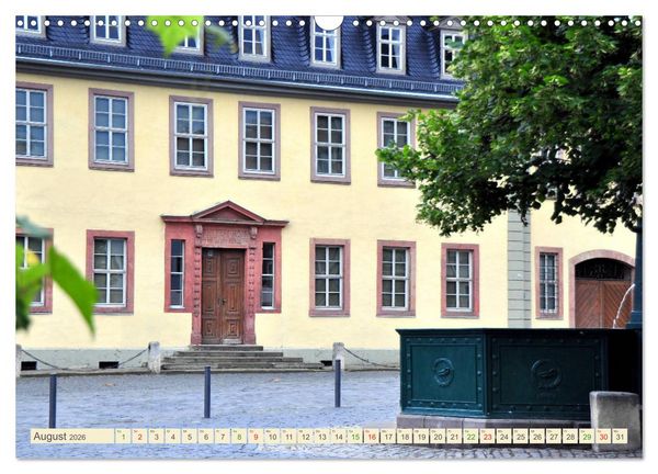 Produktbild: Weimar - Dichterstadt (Wandkalender 2026 DIN A3 quer), CALVENDO Monatskalender