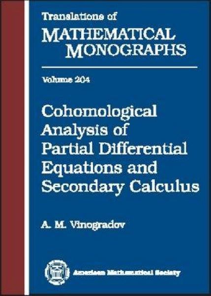 Produktbild: Cohomological Analysis of Partial Differential Equations and Secondary Calculus