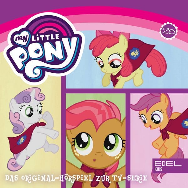 Produktbild: Folge 28: Zu viele Pinkie Pies/ Besuch aus M&auml;hnhattan (Das Original-H&ouml;rspiel zur TV-Serie)