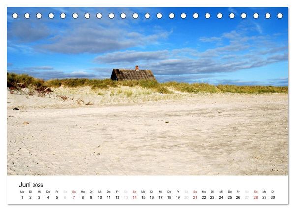 Produktbild: D&auml;nemark - Unterwegs in J&uuml;tland (Tischkalender 2026 DIN A5 quer), CALVENDO Monatskalender