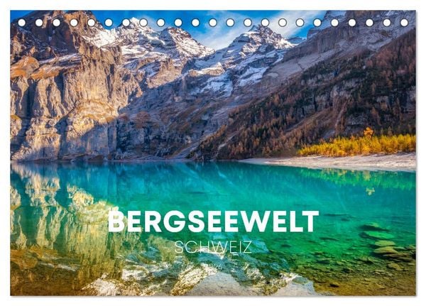 Wunderwelt Schweiz (Tischkalender 2026 DIN A5 quer), CALVENDO Monatskalender