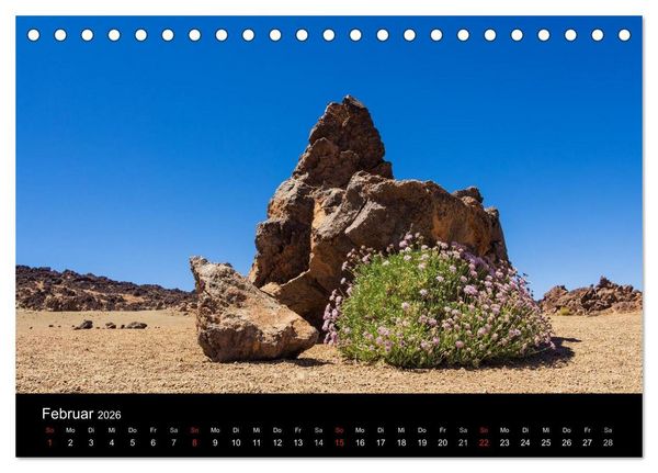 Produktbild: Teneriffa (Tischkalender 2026 DIN A5 quer), CALVENDO Monatskalender