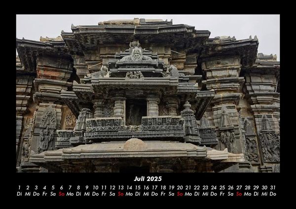 Produktbild: Tempel 2025 Fotokalender DIN A3