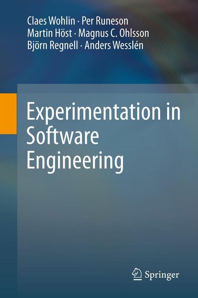 Produktbild: Experimentation in Software Engineering