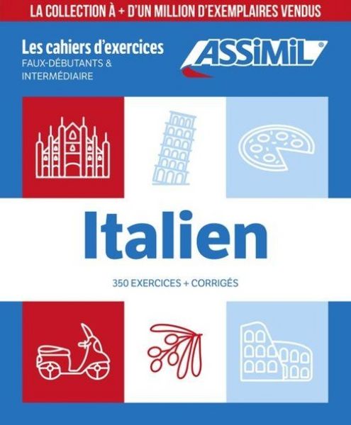 Produktbild: Coffret Cahiers Italien Faux Debutants/Intermediaire