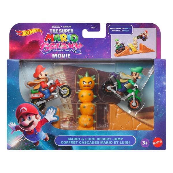 Produktbild: Hot Wheels Mario Kart Project Santa Tostarena Action Pack