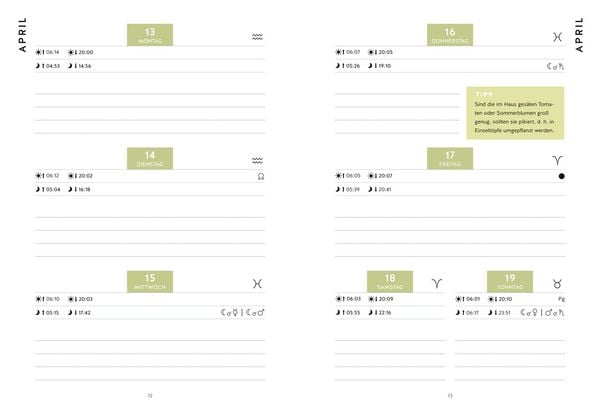 Produktbild: Mein Gartenkalender 2026