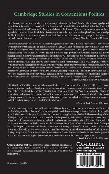 Produktbild: Media Bias and State Repression
