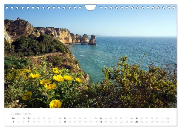 Produktbild: Portugal im Fr&uuml;hling (Wandkalender 2026 DIN A4 quer), CALVENDO Monatskalender