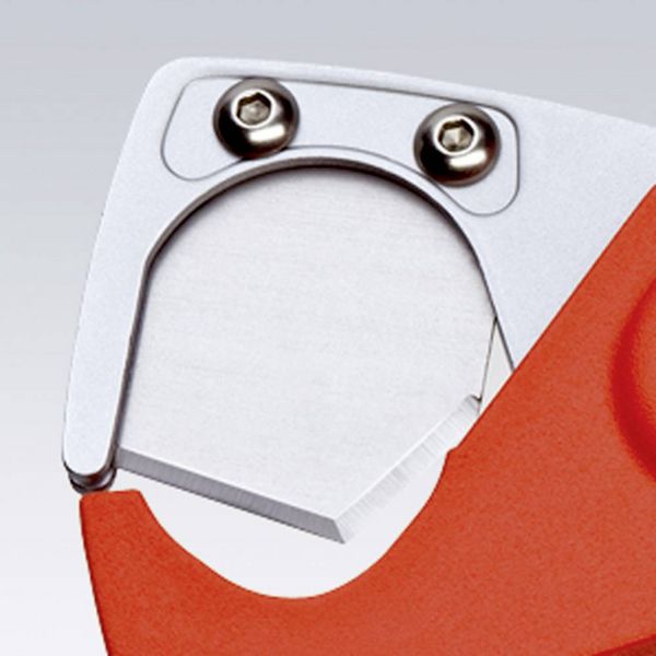 Produktbild: Knipex 90 20 185 Schlauchschneider Geeignet f&uuml;r (Abisoliertechnik) Kunststoffrohre, Schl&auml;uche 25 mm