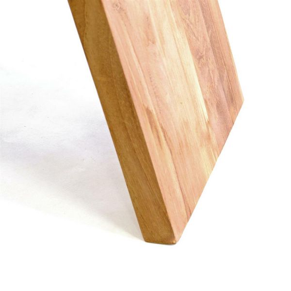 Produktbild: Hocker Teakholz Sitzhocker Holzhocker H&ouml;he 47cm