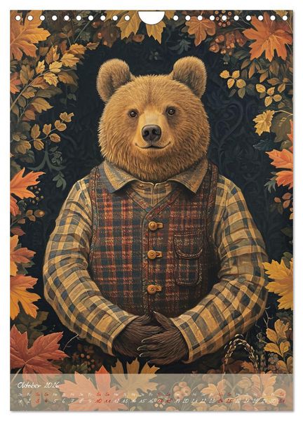 Produktbild: Teddyliebe B&auml;ren wie ich sie mag (Wandkalender 2026 DIN A4 hoch), CALVENDO Monatskalender