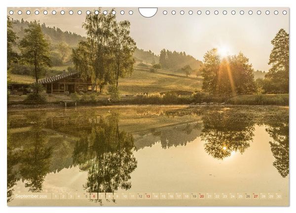 Produktbild: Die Jahreszeiten im Nordschwarzwald (Wandkalender 2026 DIN A4 quer), CALVENDO Monatskalender