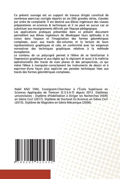 Produktbild: Recueil d'exercices corrig&eacute;s en dessin technique