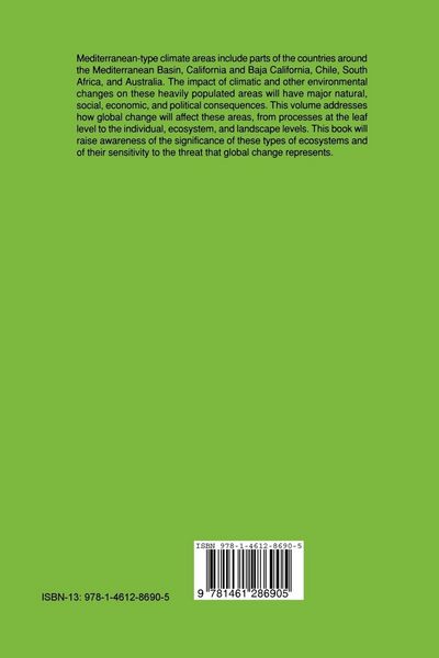 Produktbild: Global Change and Mediterranean-Type Ecosystems