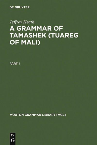 Produktbild: A Grammar of Tamashek (Tuareg of Mali)