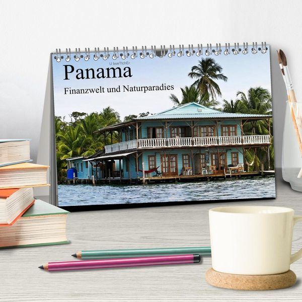 Produktbild: Panama - Finanzwelt und Naturparadies (Tischkalender 2026 DIN A5 quer), CALVENDO Monatskalender